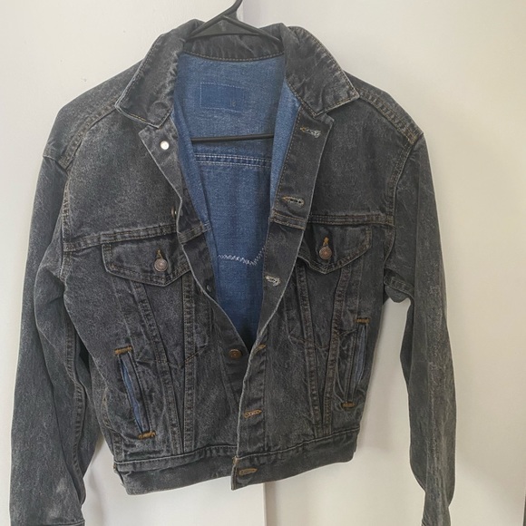 Frenchie Patched Denim Jacket - Picture 2 of 3